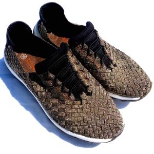 Bernie Mev Gummies Air Victoria Walking Sneaker Gold/bronze Size 39 (US 8-8.5)